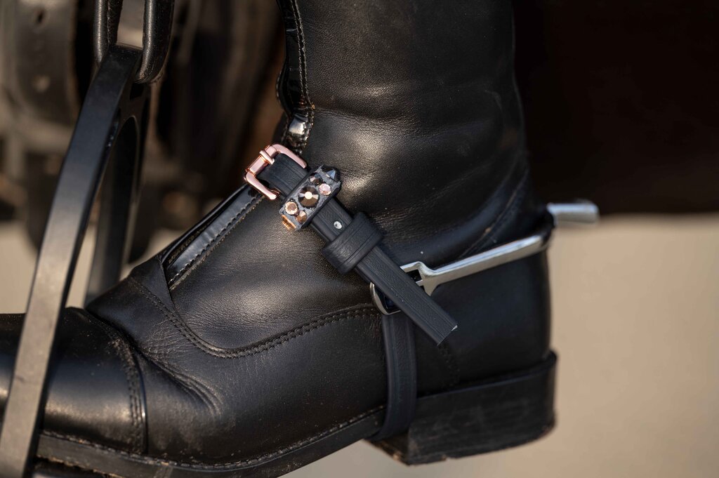 Rosegold Spur Straps - Pair of Riding Spur Straps