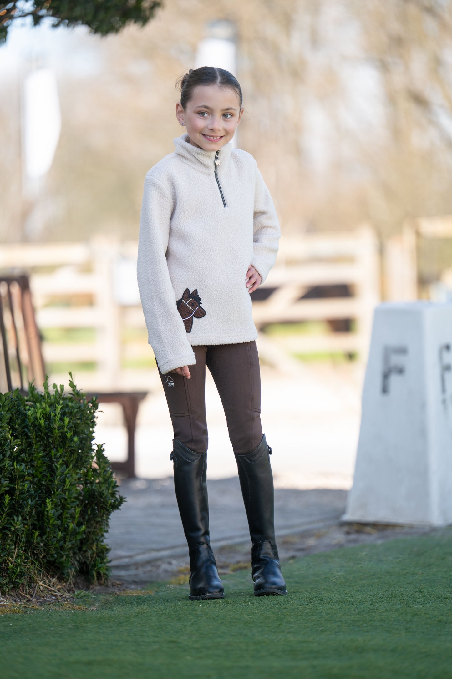 Mia Children's Sweater - Kids Riding Sweatshirt
