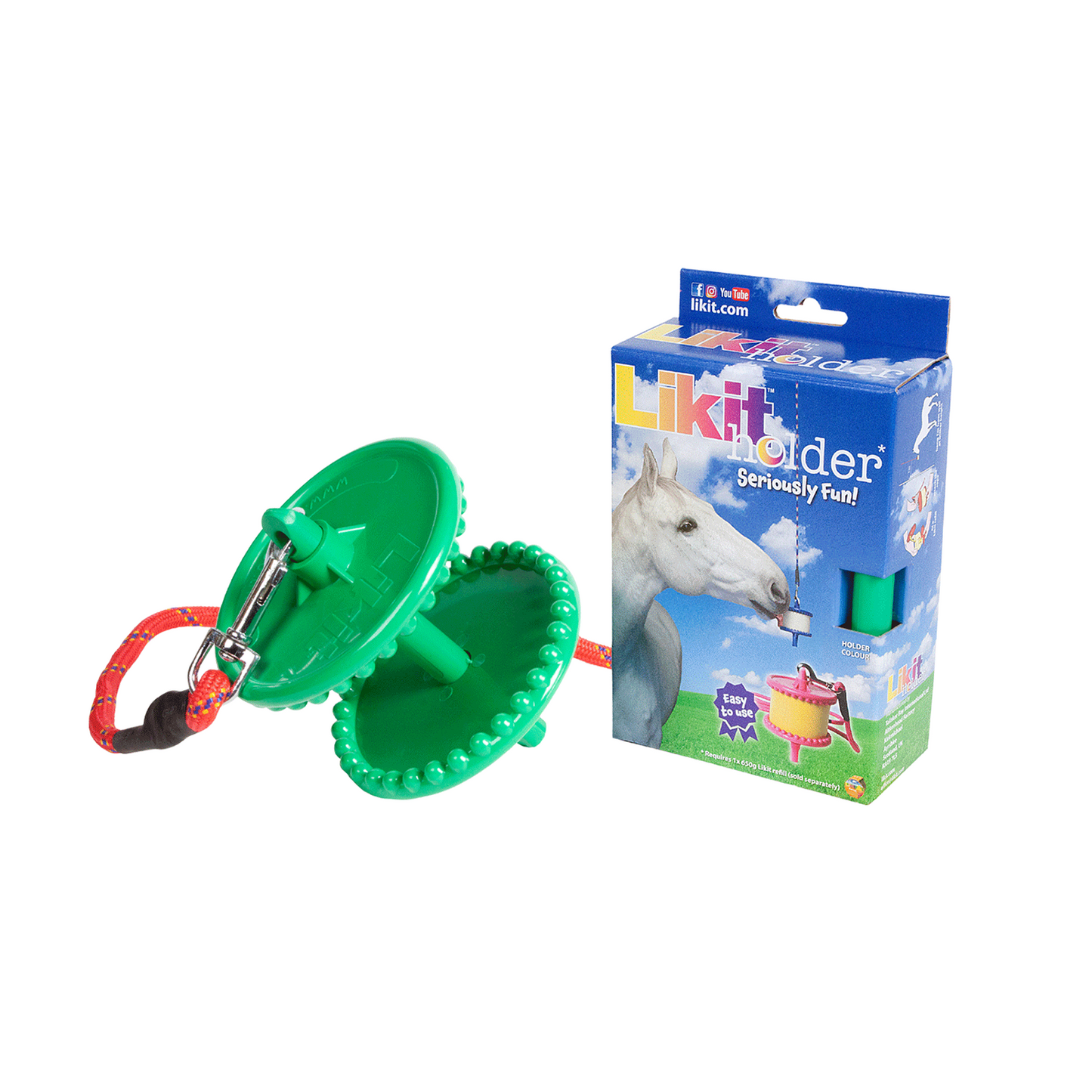Likit Holder - Horse Treat Lick Holder
