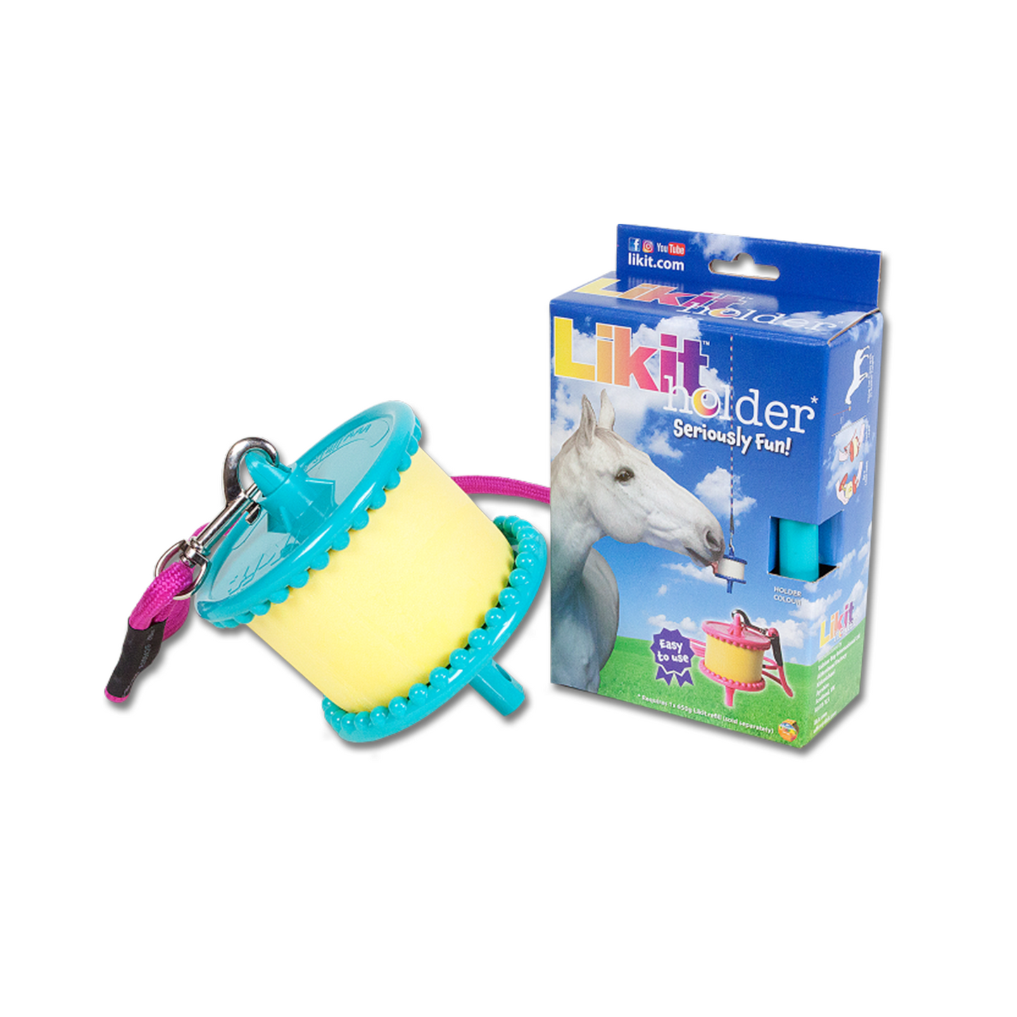 Likit Holder - Horse Treat Lick Holder