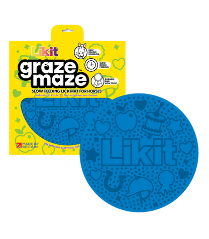 Likit Graze Maze Lick Mat - Horse Treat Toy
