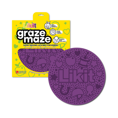 Likit Graze Maze Lick Mat - Horse Treat Toy