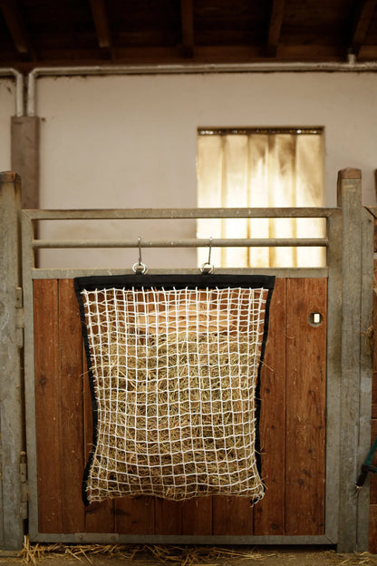 Easy Fill Hay Net - Horse Hay Feeder with Filling Aid