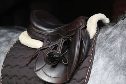 Faux Fur Corrector Saddle Pad - Horse Saddle Cushion