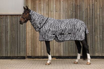 RugBe Zebra Fly & Eczema Blanket - Horse Fly Protection Rug