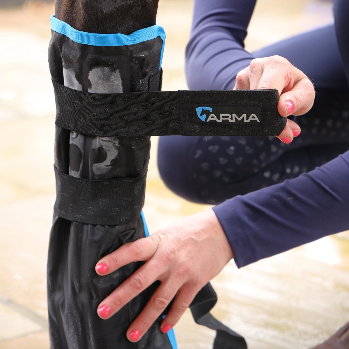 ARMA SubZero Ice Boots - Cold Therapy Horse Leg Boots