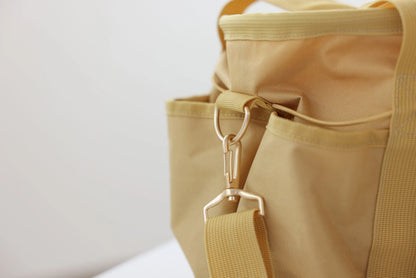 MagicBrush Grooming Bag - Horse Cleaning & Brush Storage Bag - Golden