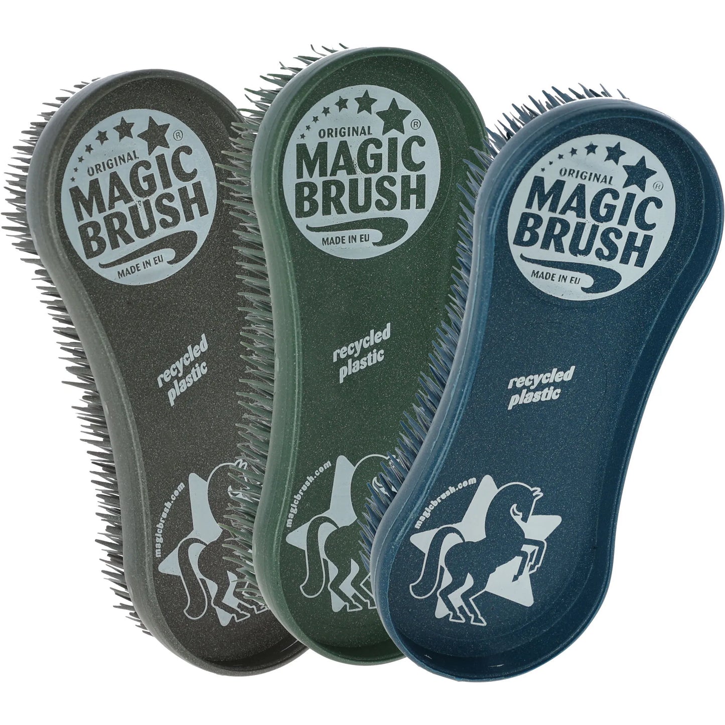 MagicBrush CornFlowers Brush Set - Horse Grooming Brush Set