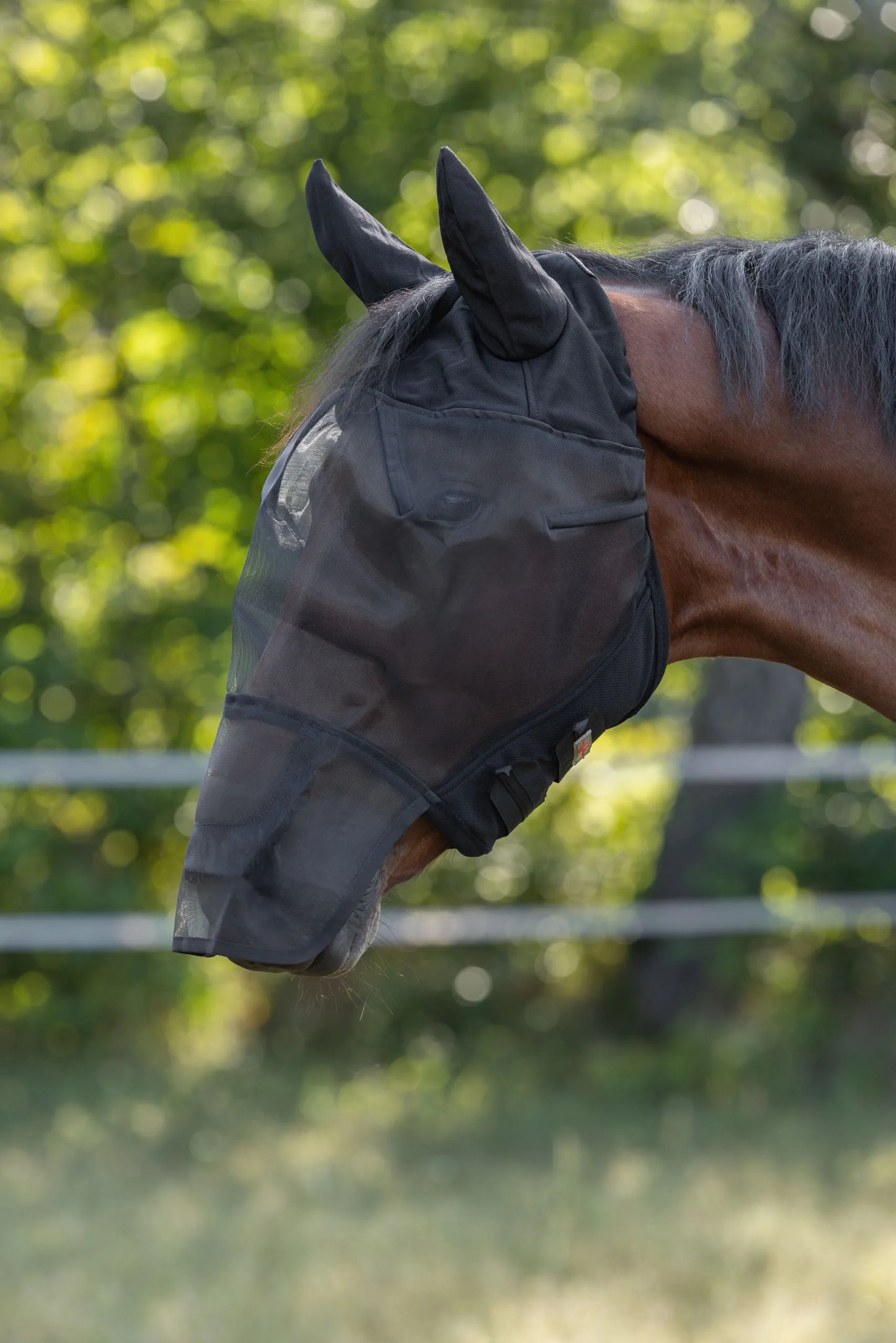 Fly Mask with Ear & Nose Protection - Horse Fly Mask