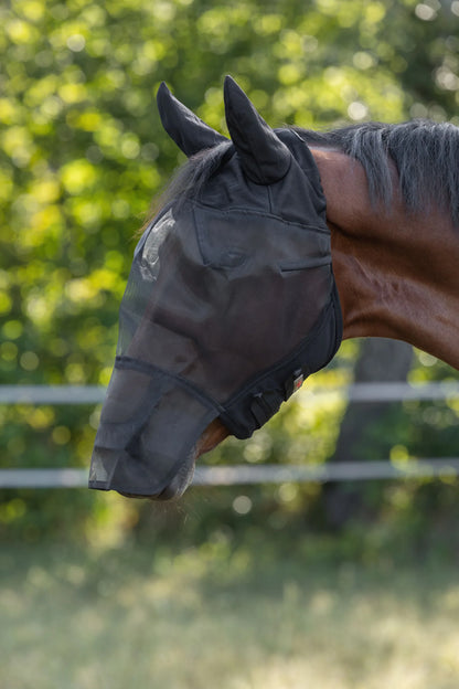 Fly Mask with Ear & Nose Protection - Horse Fly Mask