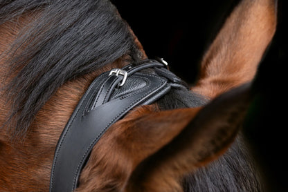 Anatomic Snaffle Bridle - Anatomically Shaped Horse Bridle