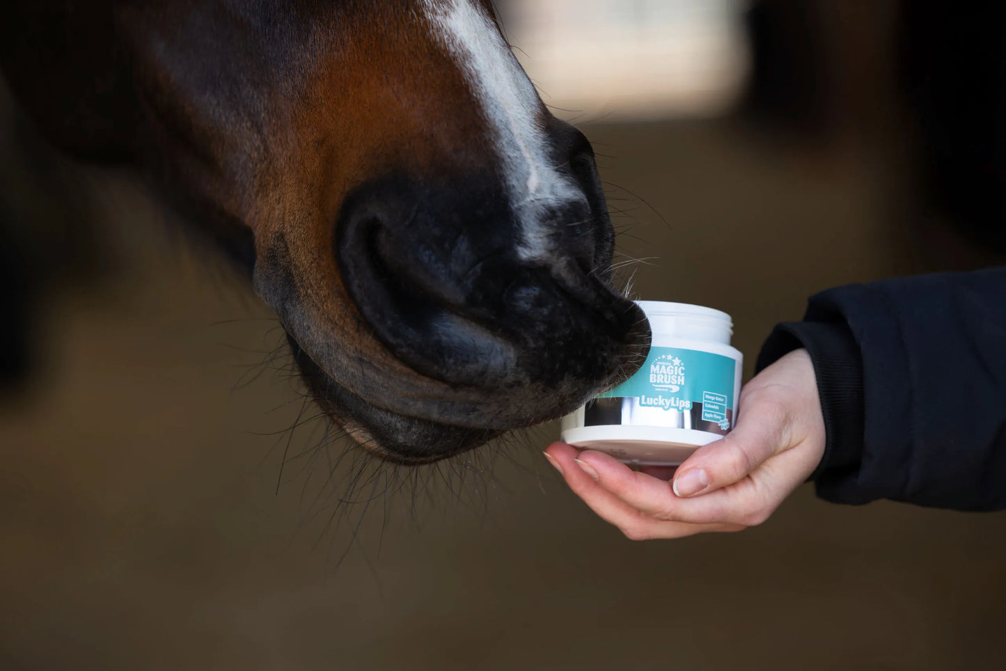 MagicBrush Lucky Lips Horse Lip Balm - Apple 150ml