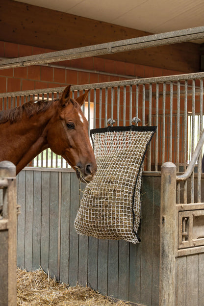 Easy Fill Hay Net - Horse Hay Feeder with Filling Aid