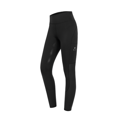 Hanna Mesh High-Waist Riding Leggings - Full Grip Equestrian Tights
