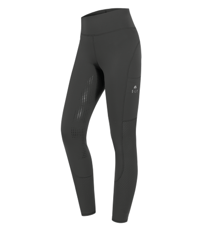 Hanna Mesh High-Waist Riding Leggings - Full Grip Equestrian Tights
