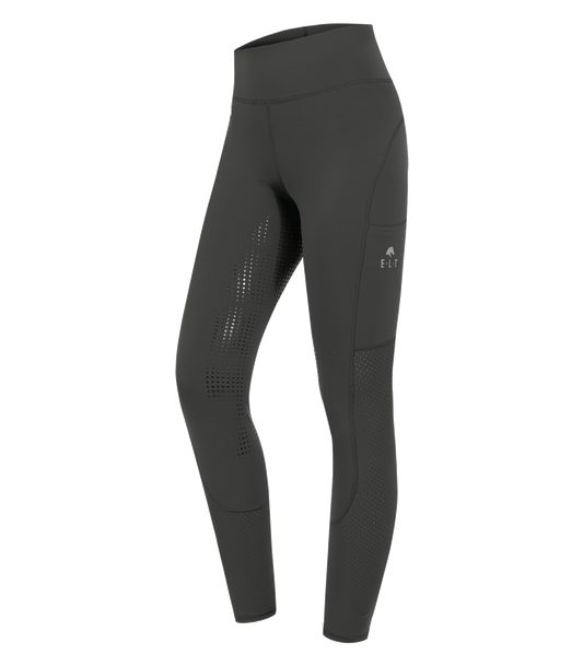 Hanna Mesh High-Waist Riding Leggings - Full Grip Equestrian Tights