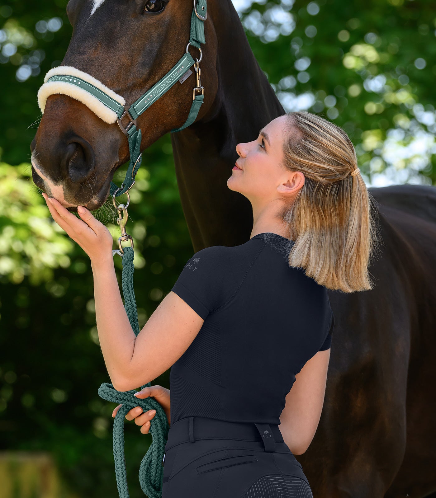 Siena 3D Knitted Technical Riding Shirt - Equestrian Base Layer