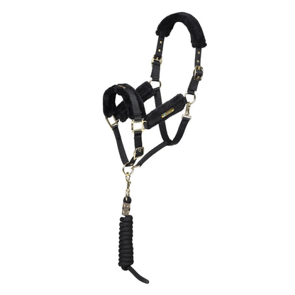 ARMA Logo Padded Headcollar with Lead Rope - Horse Headcollar Set