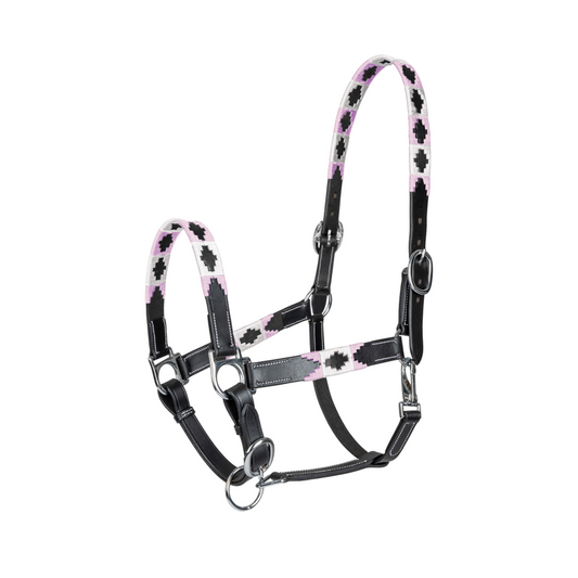 Polo Waldhausen X-Line Leather Halter - Padded Horse Headcollar