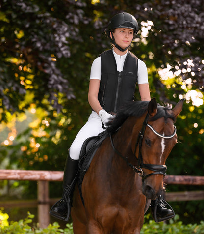 Swing H24 Shine Riding Helmet - Black Matt Equestrian Helmet