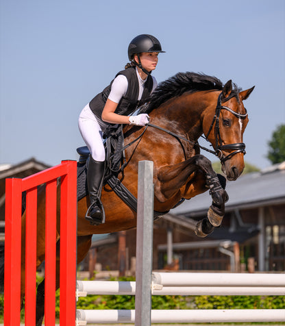 Swing H24 Shine Riding Helmet - Black Matt Equestrian Helmet