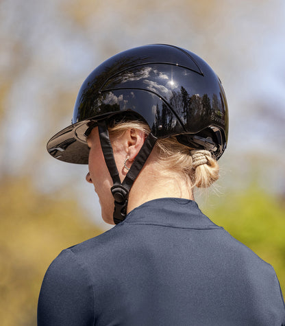 Swing H24 Lady Glossy Riding Helmet - Equestrian Safety Helmet