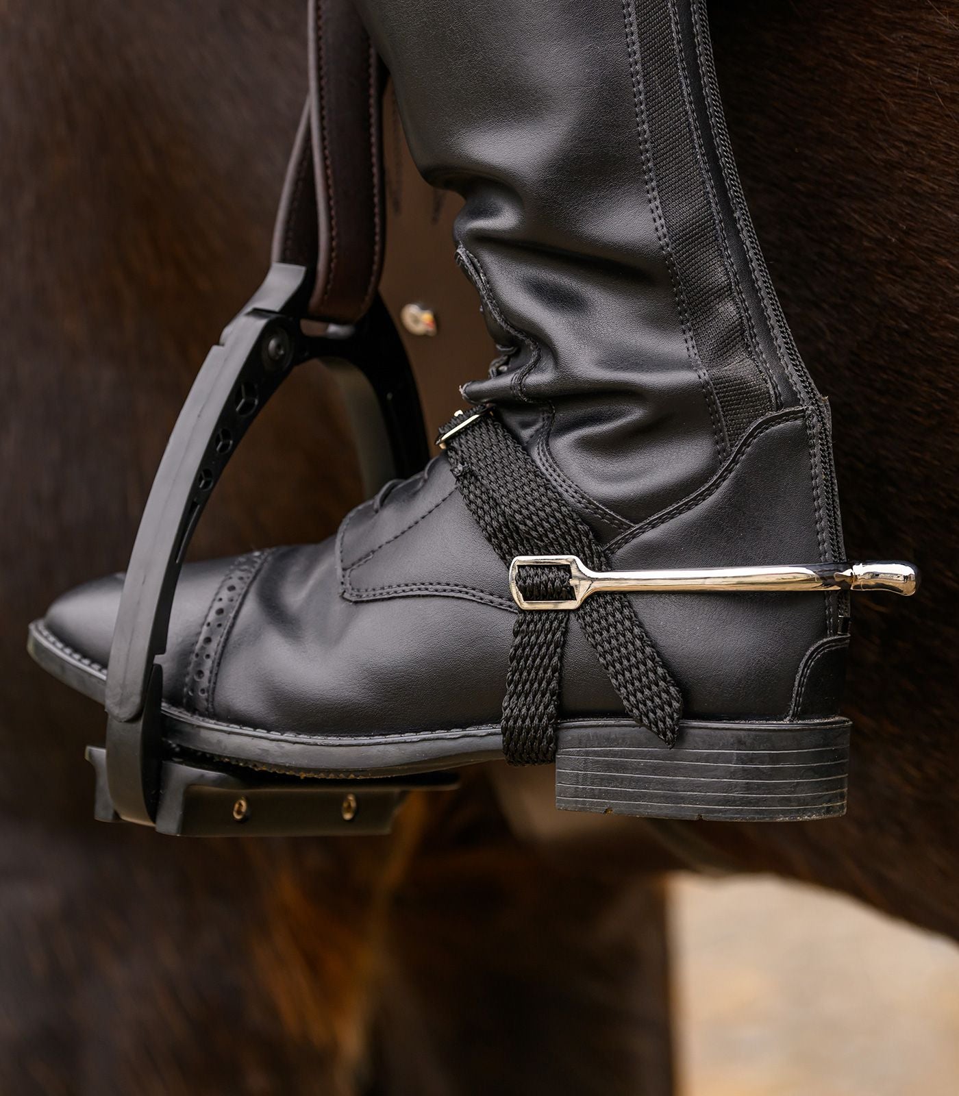 Ladies Spurs with Straps - 20mm Equestrian Spurs