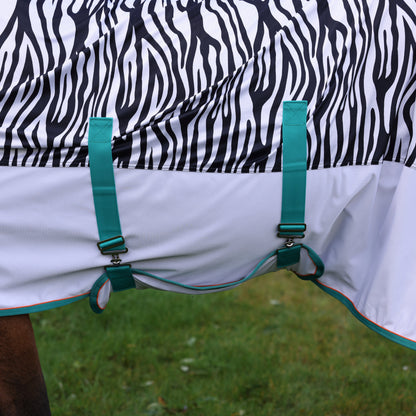 Shires Zeb-Tek Fly Combo Rug - Tempest Original Fly Sheet with Neck