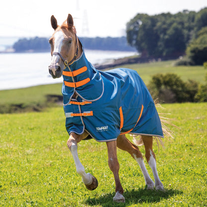 Tempest Original Lite Rug & Neck - Teal Lightweight Turnout Rug