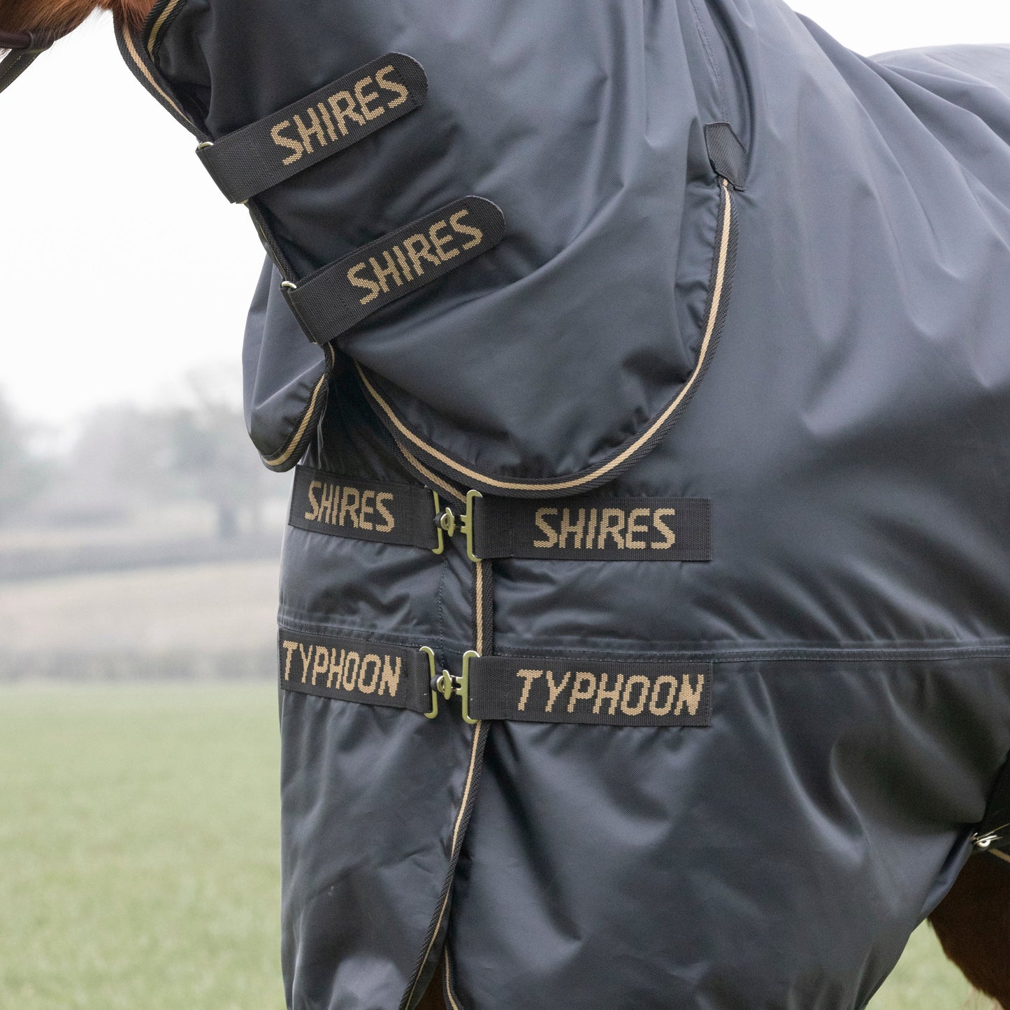 Shires Typhoon 50 Combo Turnout Rug - Waterproof Horse Turnout Rug