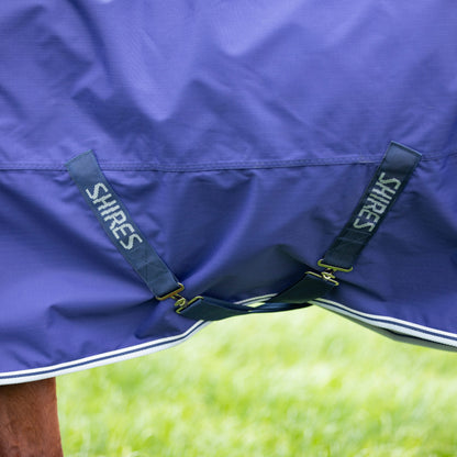 Shires Highlander Original Lite Rug & Neck Set - Navy Turnout Rug