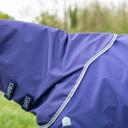 Shires Highlander Original Lite Rug & Neck Set - Navy Turnout Rug