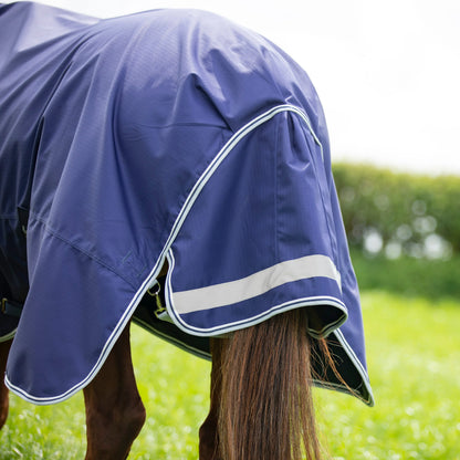 Shires Highlander Original Lite Rug & Neck Set - Navy Turnout Rug
