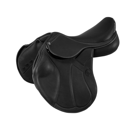 Guttuso Jumping Saddle with Wool Panels - Leather Horse Saddle