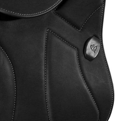 Guttuso Jumping Saddle with Wool Panels - Leather Horse Saddle