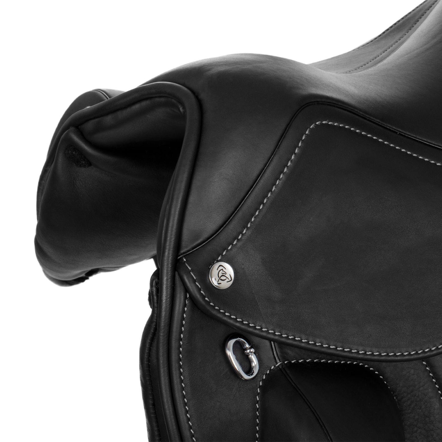 Raffaello Dressage Saddle with Wool Panels - Leather Dressage Saddle