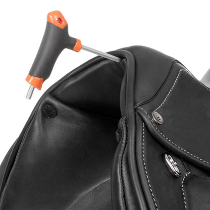 Raffaello Dressage Saddle with Wool Panels - Leather Dressage Saddle