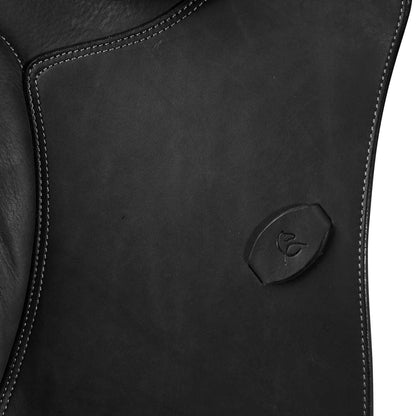Bernini All Purpose Saddle with Wool Panels - Leather GP Saddle