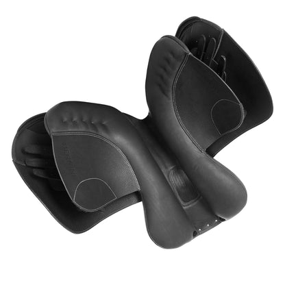 Bernini All Purpose Saddle with Wool Panels - Leather GP Saddle
