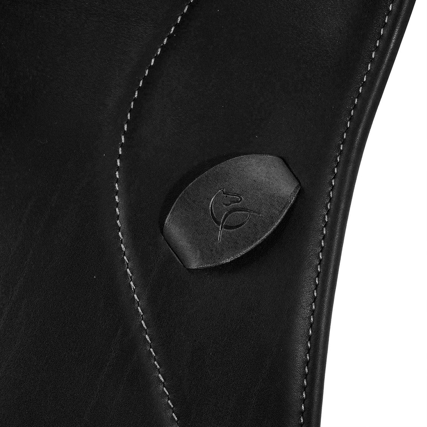 Perugino Dressage Saddle with Short Knee Blocks - Leather Dressage Saddle