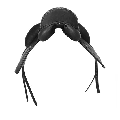 Perugino Dressage Saddle with Short Knee Blocks - Leather Dressage Saddle