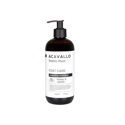 Honey & Vanilla Whitening Shampoo for Grey Horses - 500ml