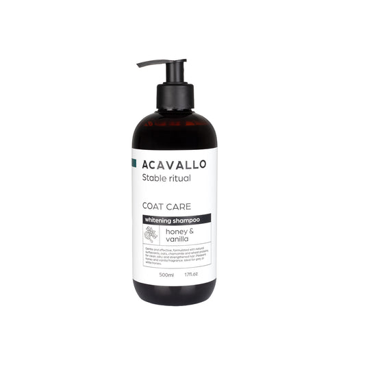 Honey & Vanilla Whitening Shampoo for Grey Horses - 500ml