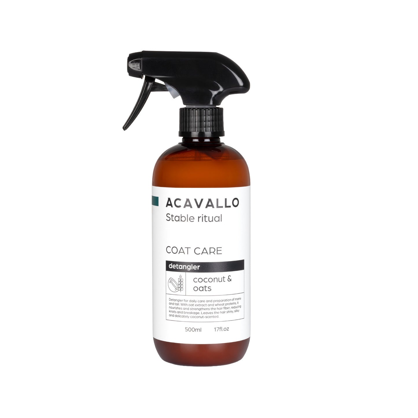 Coconut, Oat & Biotin Detangler - Horse Mane & Tail Spray 500ml