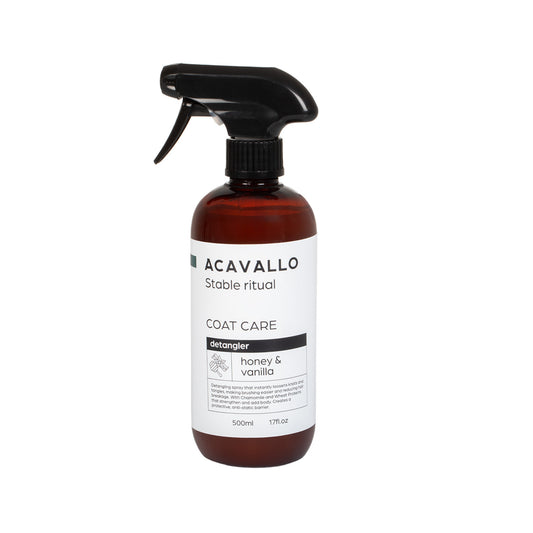 Honey & Vanilla Coat Polish & Detangler - Horse Coat Shine Spray 500ml