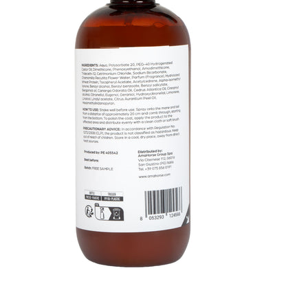 Honey & Vanilla Coat Polish & Detangler - Horse Coat Shine Spray 500ml