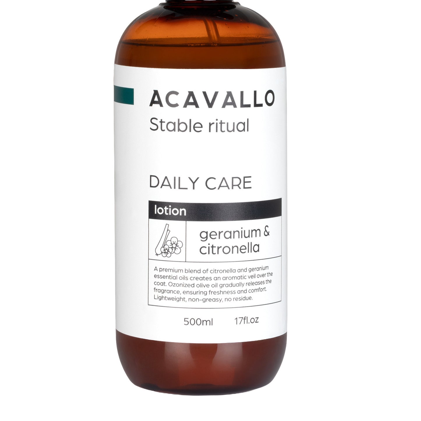 Citronella, Neem & Ozone Lotion - Horse Skin & Coat Lotion 500ml