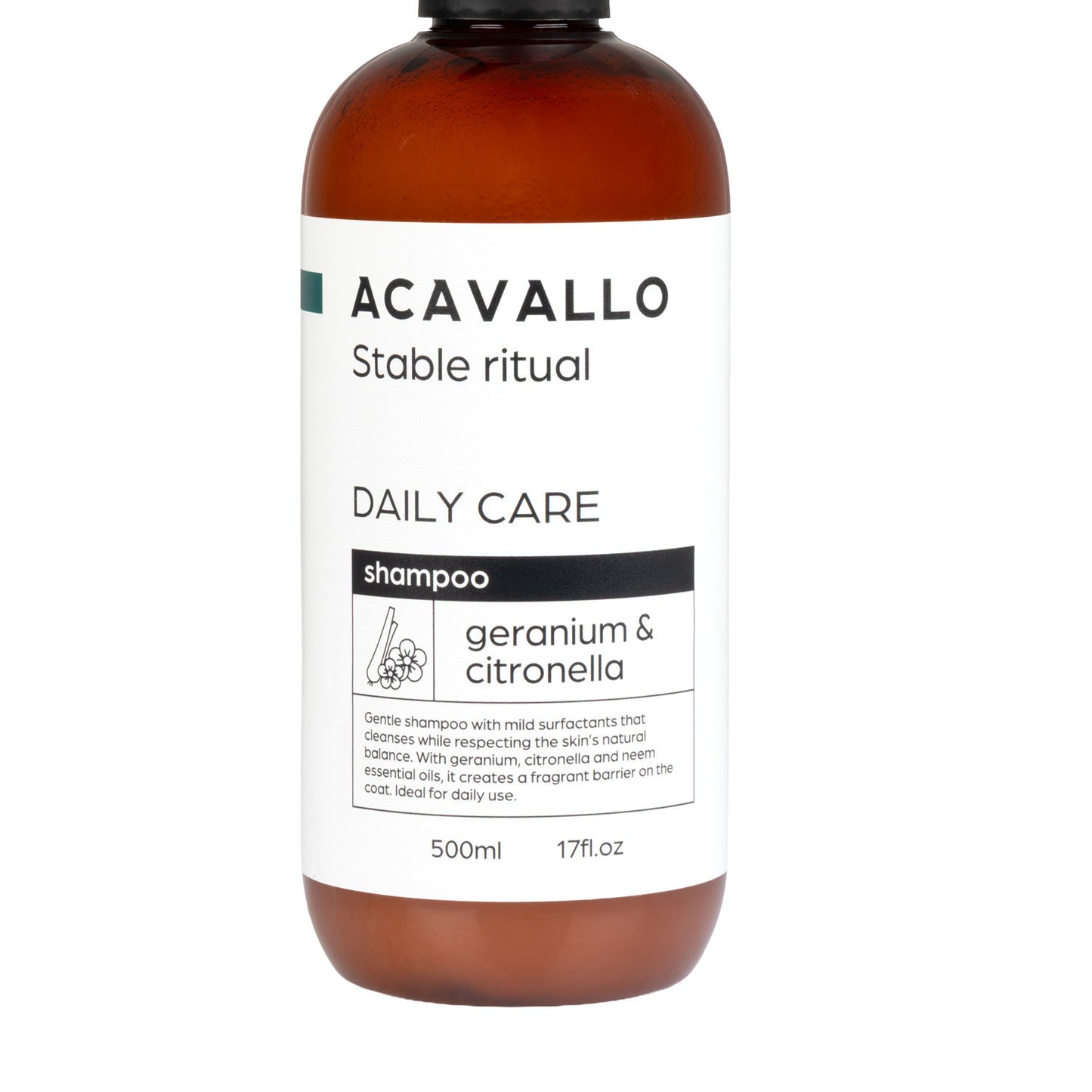 Citronella, Geranium & Neem Shampoo - Horse Coat Shampoo 500ml