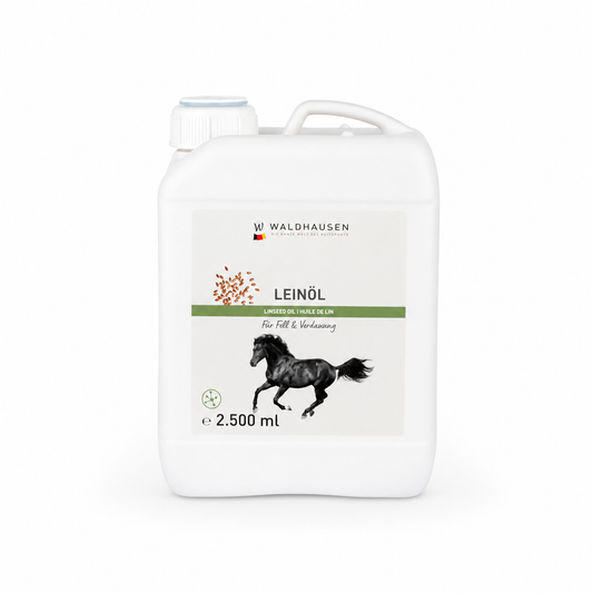Linseed Oil for Horses - Coat & Digestion Support - 2.5L