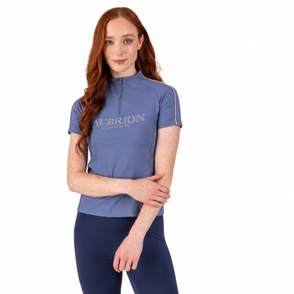 Aubrion Equestrian Short Sleeve Base Layer - Women’s Riding Top